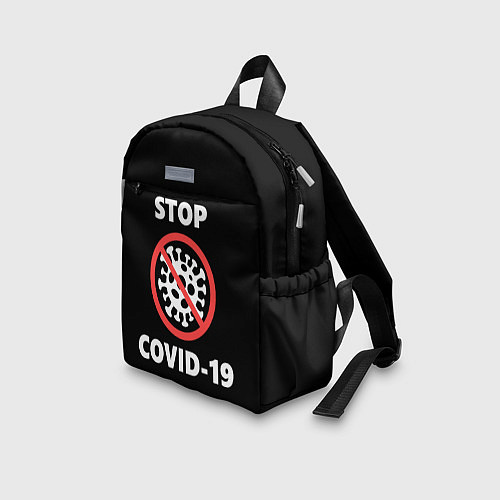 Детский рюкзак STOP COVID-19 / 3D-принт – фото 3