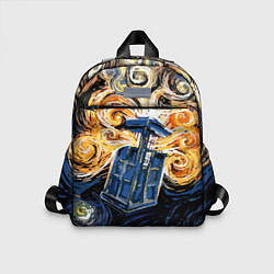 Детский рюкзак Van Gogh Tardis, цвет: 3D-принт