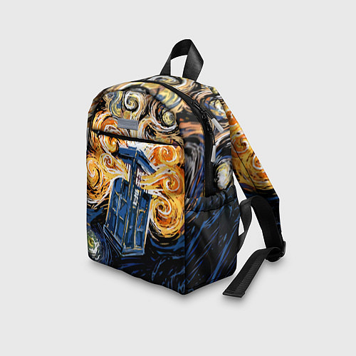 Детский рюкзак Van Gogh Tardis / 3D-принт – фото 3