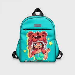 Детский рюкзак BEAR GIRL, цвет: 3D-принт