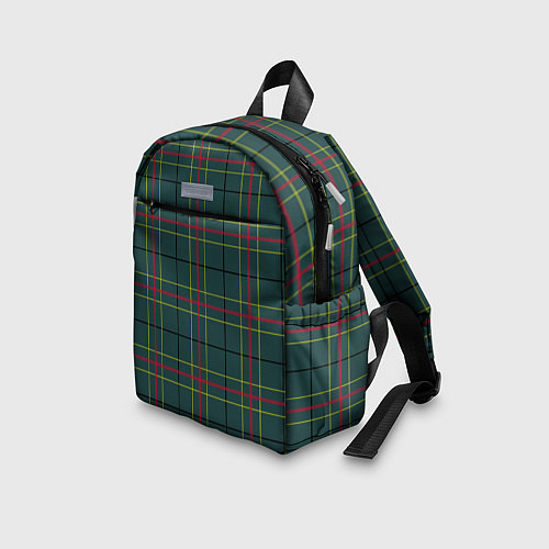 Детский рюкзак Шотландка / 3D-принт – фото 3