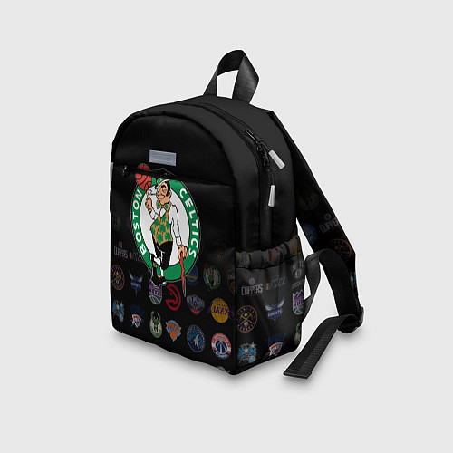 Детский рюкзак Boston Celtics 1 / 3D-принт – фото 3