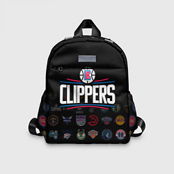 Детский рюкзак Los Angeles Clippers 2, цвет: 3D-принт