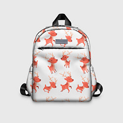 Детский рюкзак Милый олень, цвет: 3D-принт