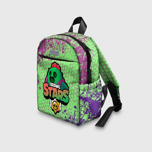 Детский рюкзак Brawl Stars Spike / 3D-принт – фото 3