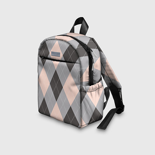 Детский рюкзак Шотландка / 3D-принт – фото 3