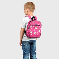 Детский рюкзак Единорожки UNICORN PINK, цвет: 3D-принт — фото 2