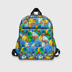Детский рюкзак Brawl Stars Leon, цвет: 3D-принт