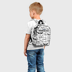 Детский рюкзак 6IX9INE ТАТУИРОВКИ, цвет: 3D-принт — фото 2