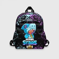 Детский рюкзак Brawl Stars Leon Shark, цвет: 3D-принт