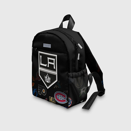 Детский рюкзак NHL Los Angeles Kings / 3D-принт – фото 3