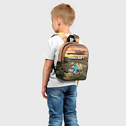 Детский рюкзак Minecraft, цвет: 3D-принт — фото 2