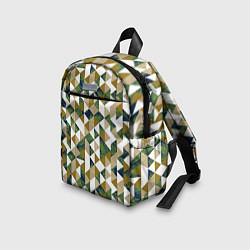 Детский рюкзак Хипстерские треугольники, цвет: 3D-принт — фото 2