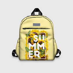 Детский рюкзак Лето, цвет: 3D-принт