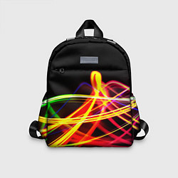 Детский рюкзак АБСТРАКТНЫЕ ЛУЧИ, цвет: 3D-принт