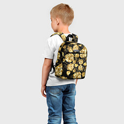 Детский рюкзак Golden Roses, цвет: 3D-принт — фото 2