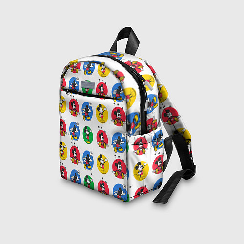 Детский рюкзак Эмоции Микки Мауса / 3D-принт – фото 3