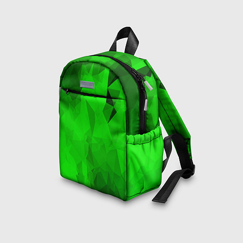 Детский рюкзак GREEN / 3D-принт – фото 3