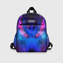 Детский рюкзак КОСМИЧЕСКИЙ ВОЛК D, цвет: 3D-принт