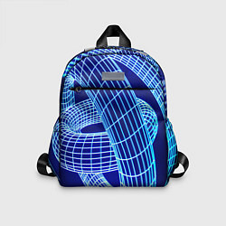 Детский рюкзак НЕОНОВАЯ СПИРАЛЬ, цвет: 3D-принт