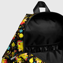Детский рюкзак Яркая Хохлома, цвет: 3D-принт — фото 2