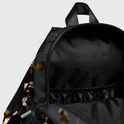 Детский рюкзак Брызги стекла, цвет: 3D-принт — фото 2
