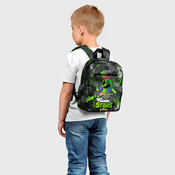 Детский рюкзак Спайк brawl stars Spike, цвет: 3D-принт — фото 2