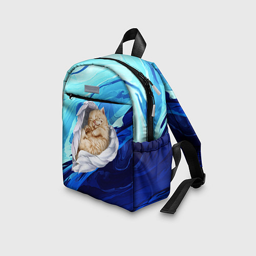 Детский рюкзак Котик Ангелочек / 3D-принт – фото 3