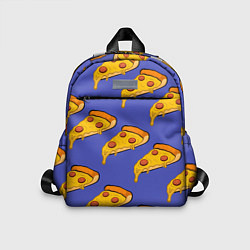 Детский рюкзак Кусочки пиццы, цвет: 3D-принт