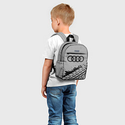 Детский рюкзак AUDI АУДИ, цвет: 3D-принт — фото 2