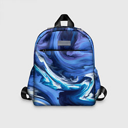 Детский рюкзак Абстрактные волны, цвет: 3D-принт