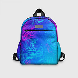 Детский рюкзак BACKGROUND IN NEON, цвет: 3D-принт