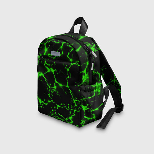 Детский рюкзак Green Flash / 3D-принт – фото 3