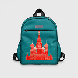 Детский рюкзак Москва, цвет: 3D-принт
