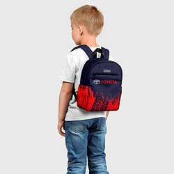 Детский рюкзак TOYOTA ТОЙОТА, цвет: 3D-принт — фото 2
