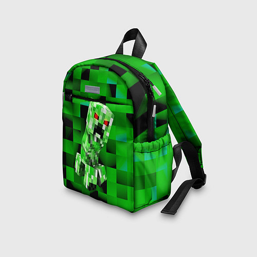 Детский рюкзак Minecraft creeper / 3D-принт – фото 3