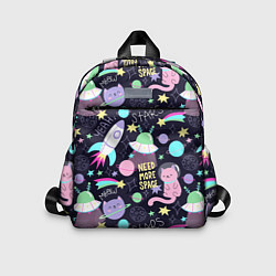 Детский рюкзак Коты-космонавты, цвет: 3D-принт