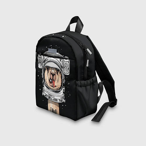 Детский рюкзак Космическая Лама / 3D-принт – фото 3