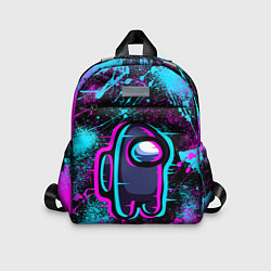 Детский рюкзак NEON AMONG US, цвет: 3D-принт