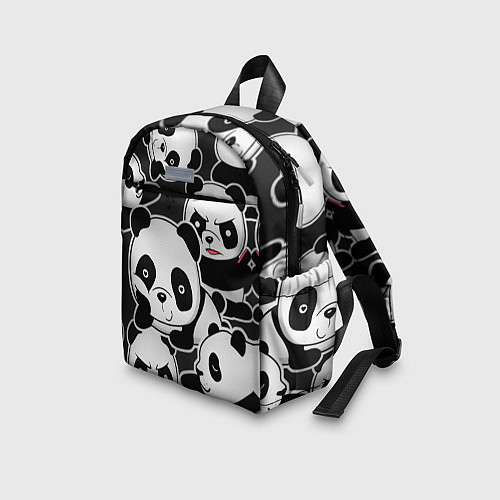 Детский рюкзак Смешные панды / 3D-принт – фото 3