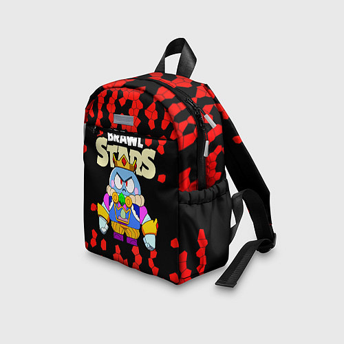 Детский рюкзак Brawl StarsKing Lou / 3D-принт – фото 3