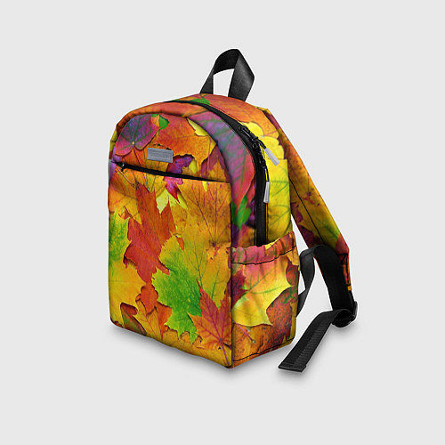 Детский рюкзак Осенние листья / 3D-принт – фото 3