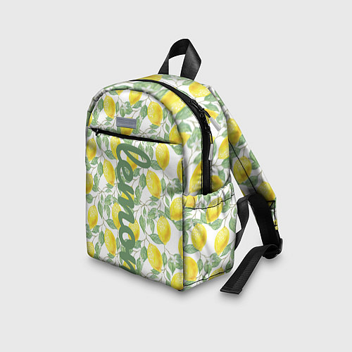 Детский рюкзак Лимон / 3D-принт – фото 3