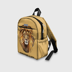 Детский рюкзак Рождённый быть львом, цвет: 3D-принт — фото 2