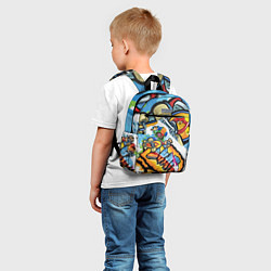 Детский рюкзак Brawl Stars skateboard , цвет: 3D-принт — фото 2