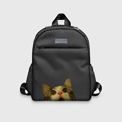 Детский рюкзак Коте смотрит вверх, цвет: 3D-принт
