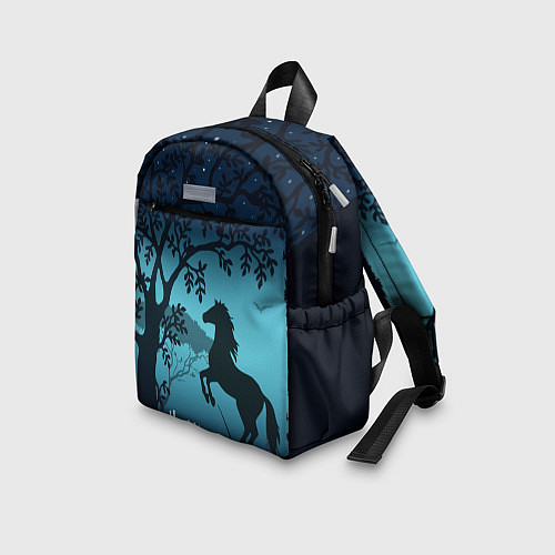 Детский рюкзак Конь / 3D-принт – фото 3