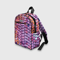 Детский рюкзак Вечеринка точки глянцевый узор, цвет: 3D-принт — фото 2