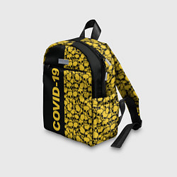 Детский рюкзак COVID-19, цвет: 3D-принт — фото 2