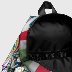 Детский рюкзак Яркие краски, цвет: 3D-принт — фото 2